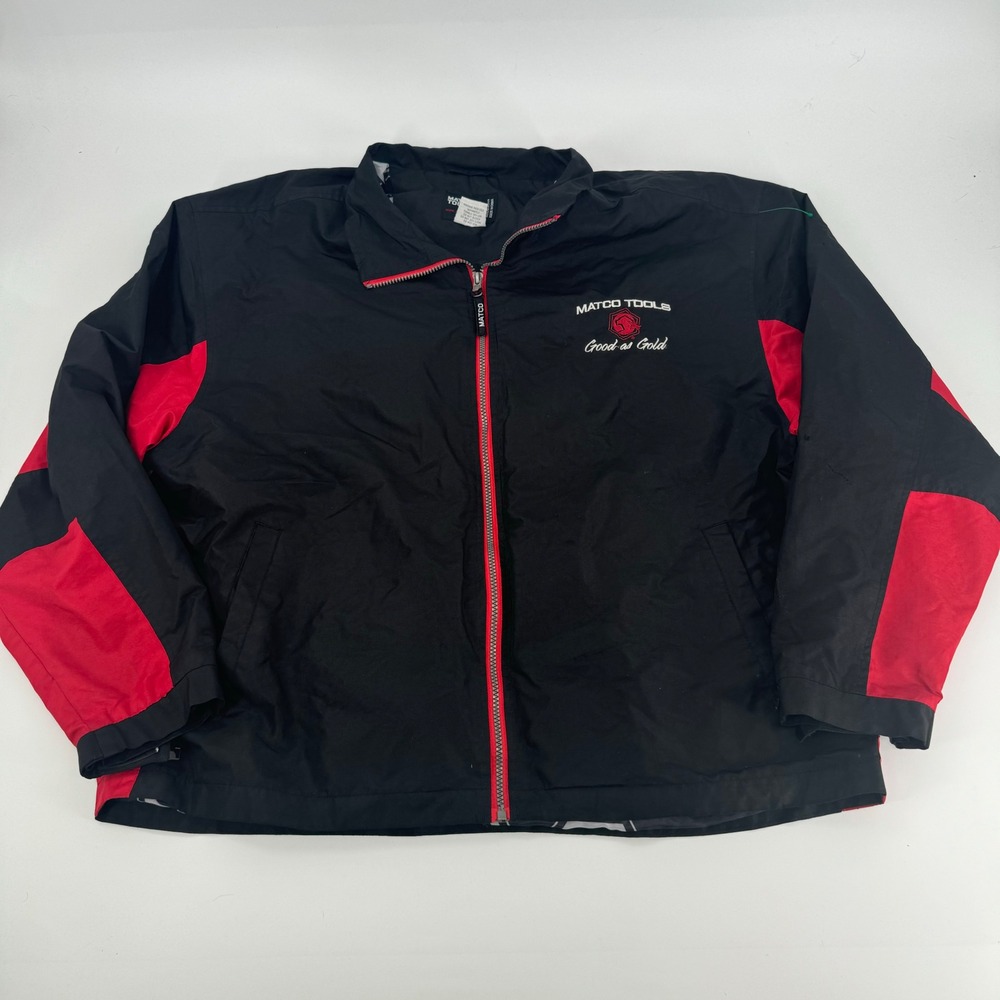 Matco Tools Jacket XL Black Red Good as Gold‎ Automotive Racing Mechanic